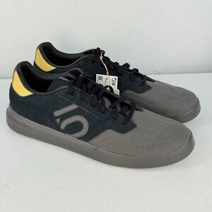Men's 11.5-Adidas 5.10 Five Ten Sleuth DLX Canvas Mountain Bike Shoes  Black/Oat
